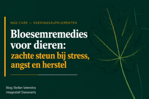 Bloesemremedies voor dieren: zachte steun bij stress, angst en herstel