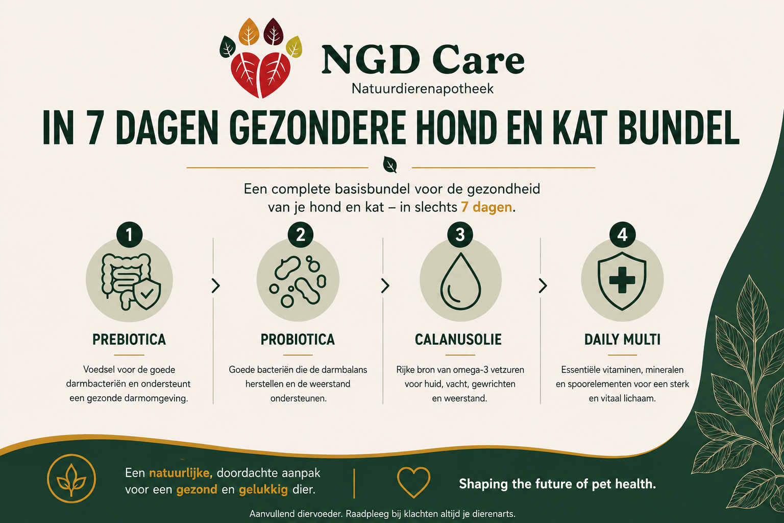 in 7 dagen naar een gezondere hond en kat bundel