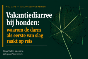 Vakantiediarree bij honden: waarom de darm als eerste van slag raakt op reis