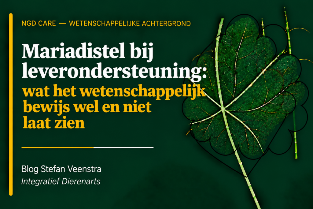mariadistel bij leverondersteuning: wat het wetenschappelijk bewijs wel en niet laat zien